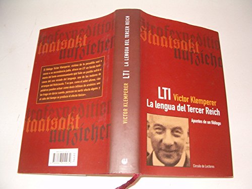 Lti : la lengua del tercer reich :apuntes de un filologo : KLEMPERER