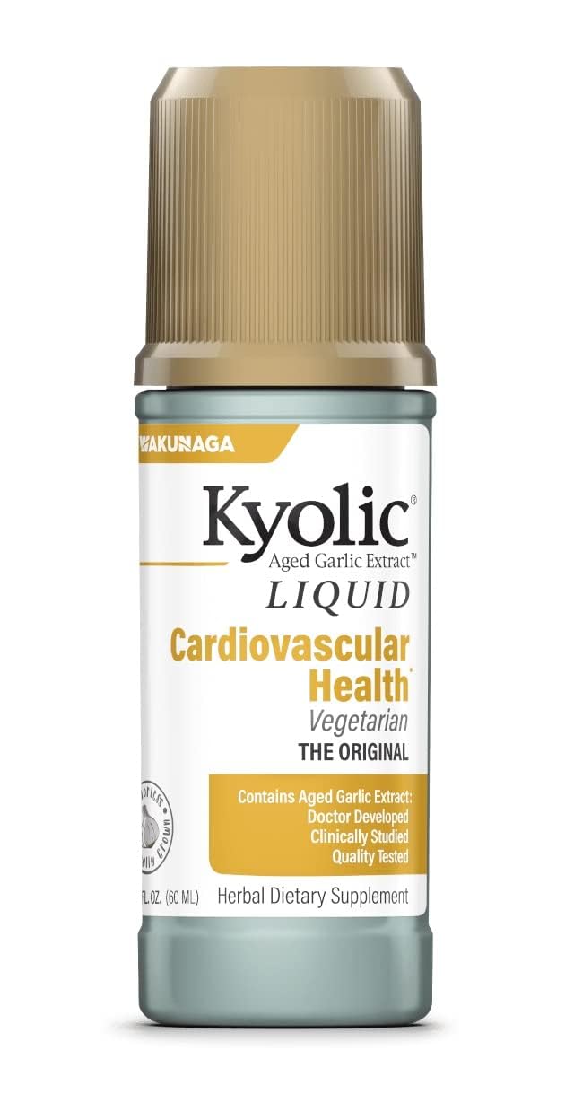 Kyolic Aged Garlic Extract Cardiovascular Health*, Liquid 2 Ounces (60 ml)