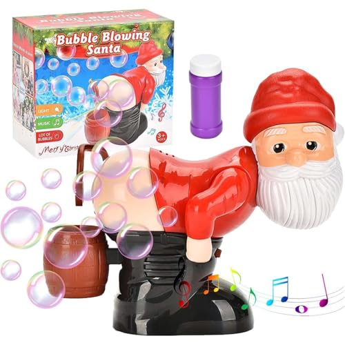 Weihnachten Santa Bubble Fart Blower, Automatische Weihnachtsmann...