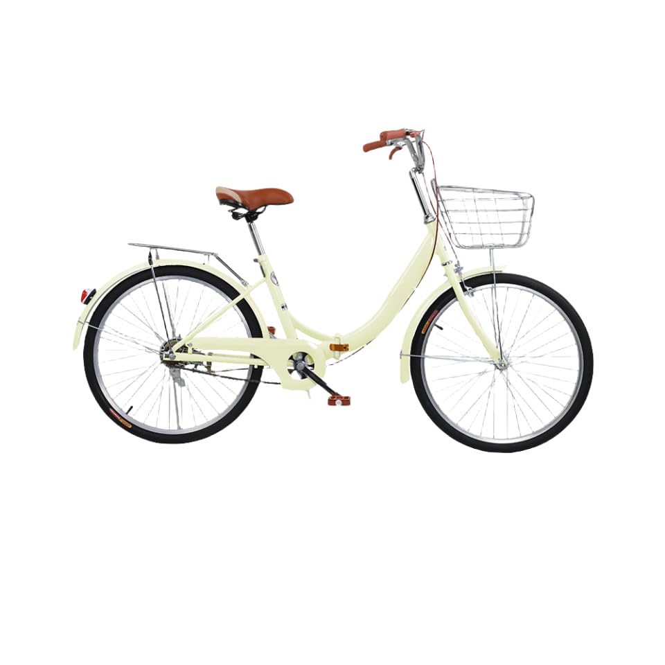 Amazon | 折りたたみ自転車 22 24インチ外装6段変速ギア フロント