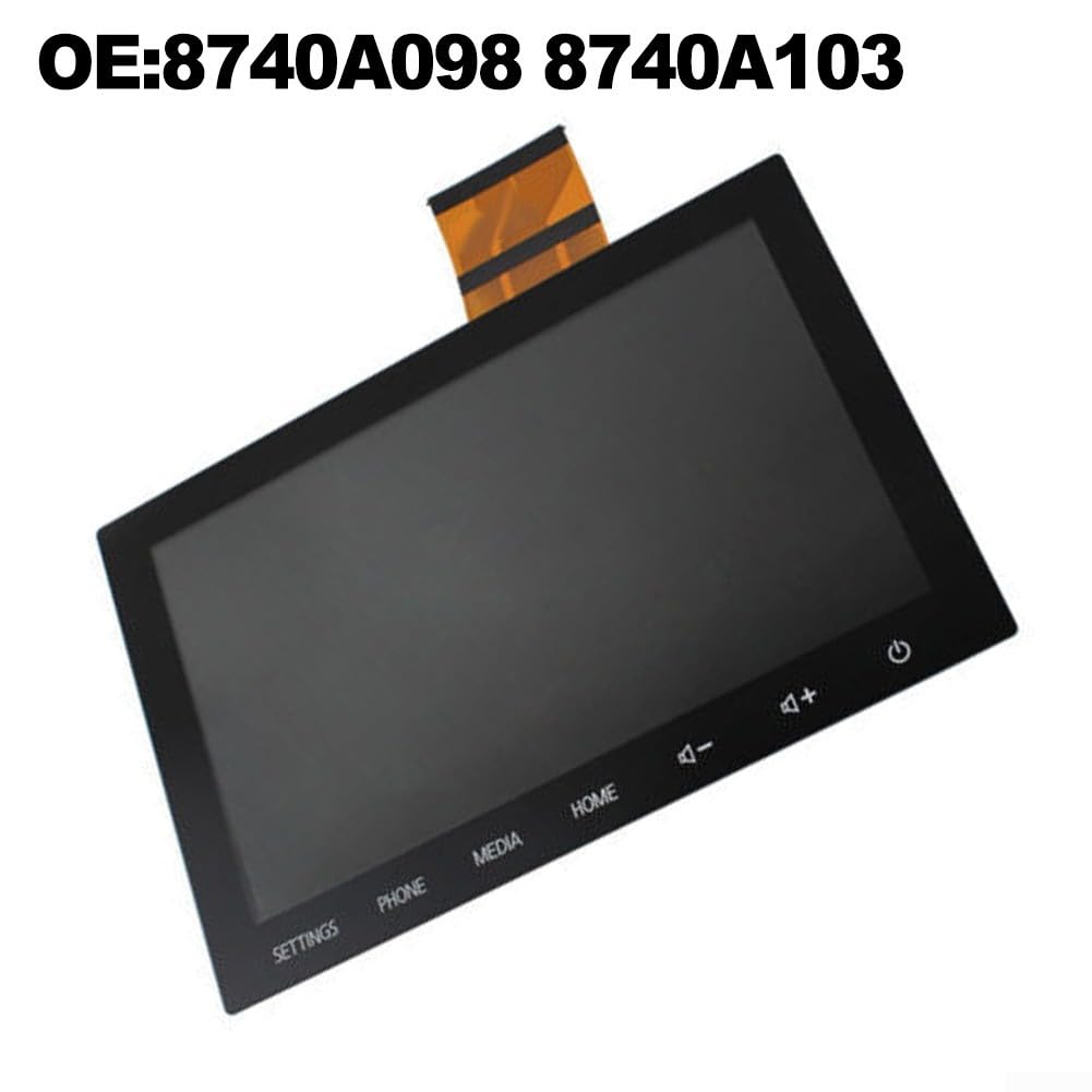 Zilimontt 8-calowy ekran dotykowy nawigacji radiowej z wyświetlaczem LCD do Mitsubishi Outlander 2020 2021 2022, OEM: 8740A098, 8740A103