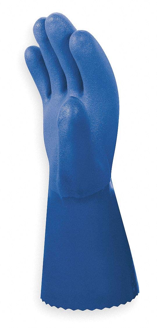 SHOWA Chemical Resistant Glove, PVC, 12 In, L, PR