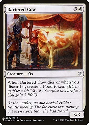 Magic: The Gathering - Bartered Cow - Mystery Booster - Throne of Eldraine