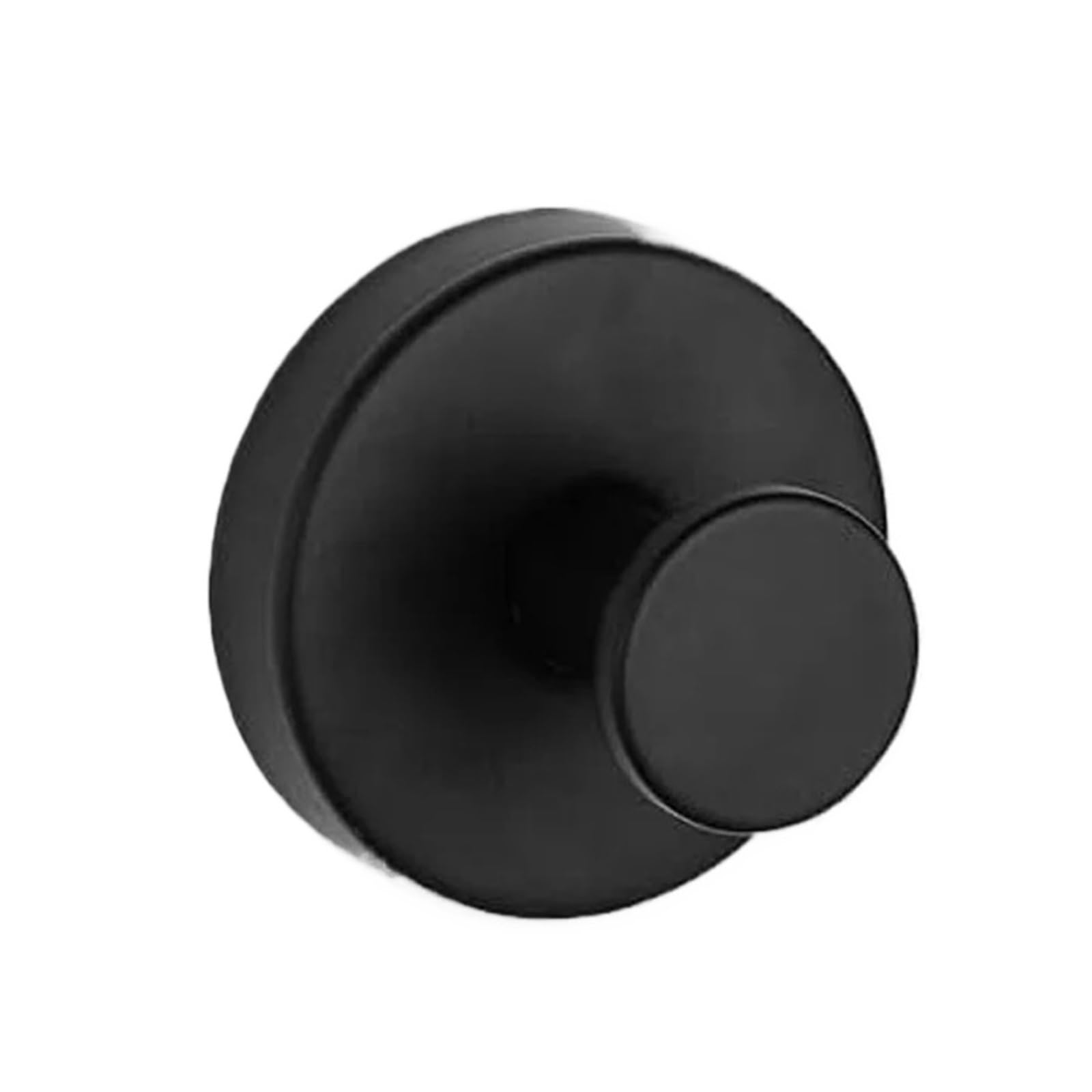 YUSUZH 8pcs Hanger for Wreaths Traceless Suction Cup Hooks for No-Drill Holder Shower Hook Bathroom Clothes and Hats Door for Bathroom & Kitchen(Black)