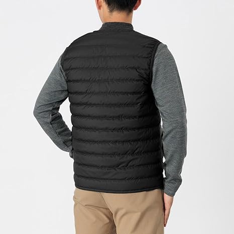 ダウンベスト スペリオダウン ラウンドネックベスト 1101670 BK Amazon | [モンベル] インナーダウン スペリオダウンラウンド