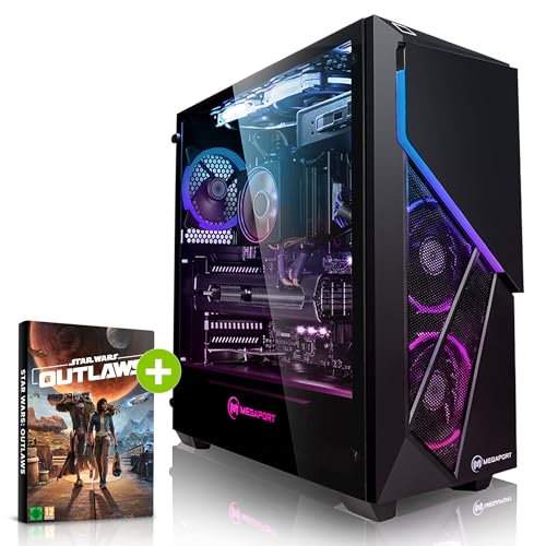 Megaport PC Gaming AMD Ryzen 5 7500F • Windows 11 • GeForce RTX4070 12GB • 32GB DDR5 • 1TB...