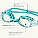 FINIS Adventure Goggles Blue Shark