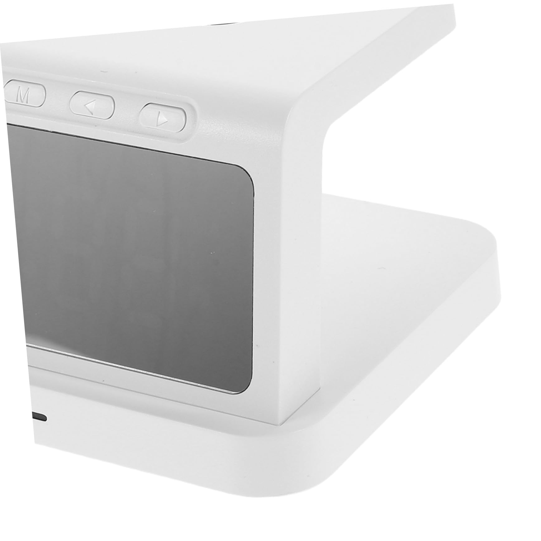 Homoyoyo 15w Caricatore Wireless con Orologio Dock di Ricarica Supporto per Ricarica Wireless Rapida da Compatibile con Vari Dispositivi per Comodino e Uffici