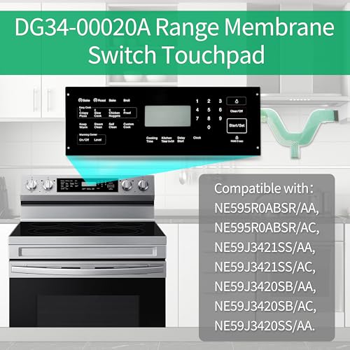 Interruptor de membrana DG34-00020A soluciona botones que no responden 3