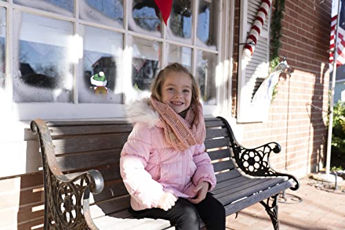 Funky Junque Matching 2 Pack Kids Scarf & Mitten Bundle - Indi Pink3