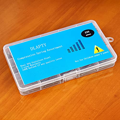 Small Springs Compression Kit Assortment Mechanical Steel Assorted Set Detent Pen Springs 225 Pcs #TOP5