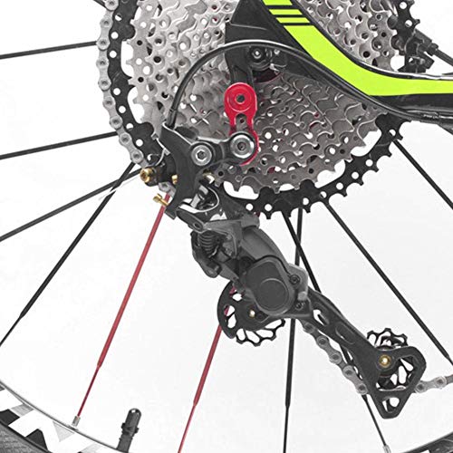 Image of Keenso Derailleur Hanger Extender, Rear Derailleur Hanger Extension Bike Frame Tail Hook Extender for 34T-52T