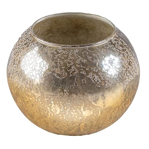 Karma Gifts,Antique Splatter Barrel Votive Medium