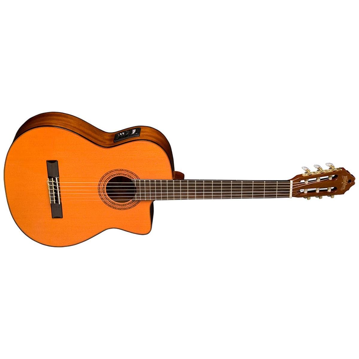 Washburn Classical Series C5CE Classical Acoustic Electric Guitar Natural product thumbnail 3