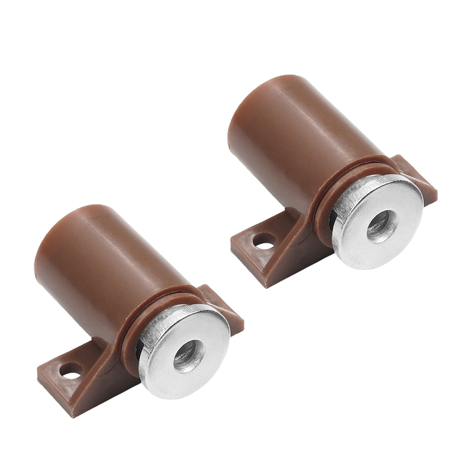 MroMax 2Pcs Magnetic Magnet Latch Cabinet Catches for Kitchen Bathroom Cupboard Wardrobe Closet Closures Cabinet