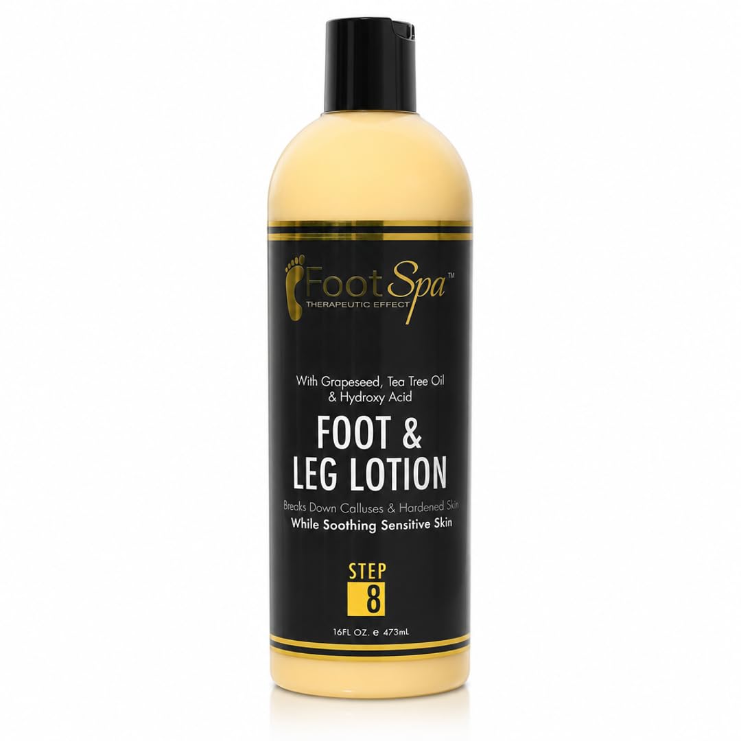 Foot SPA Warming Foot and Body Massage Lotion, Moisturizing, 16 oz