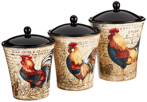 Rooster Canister Set
