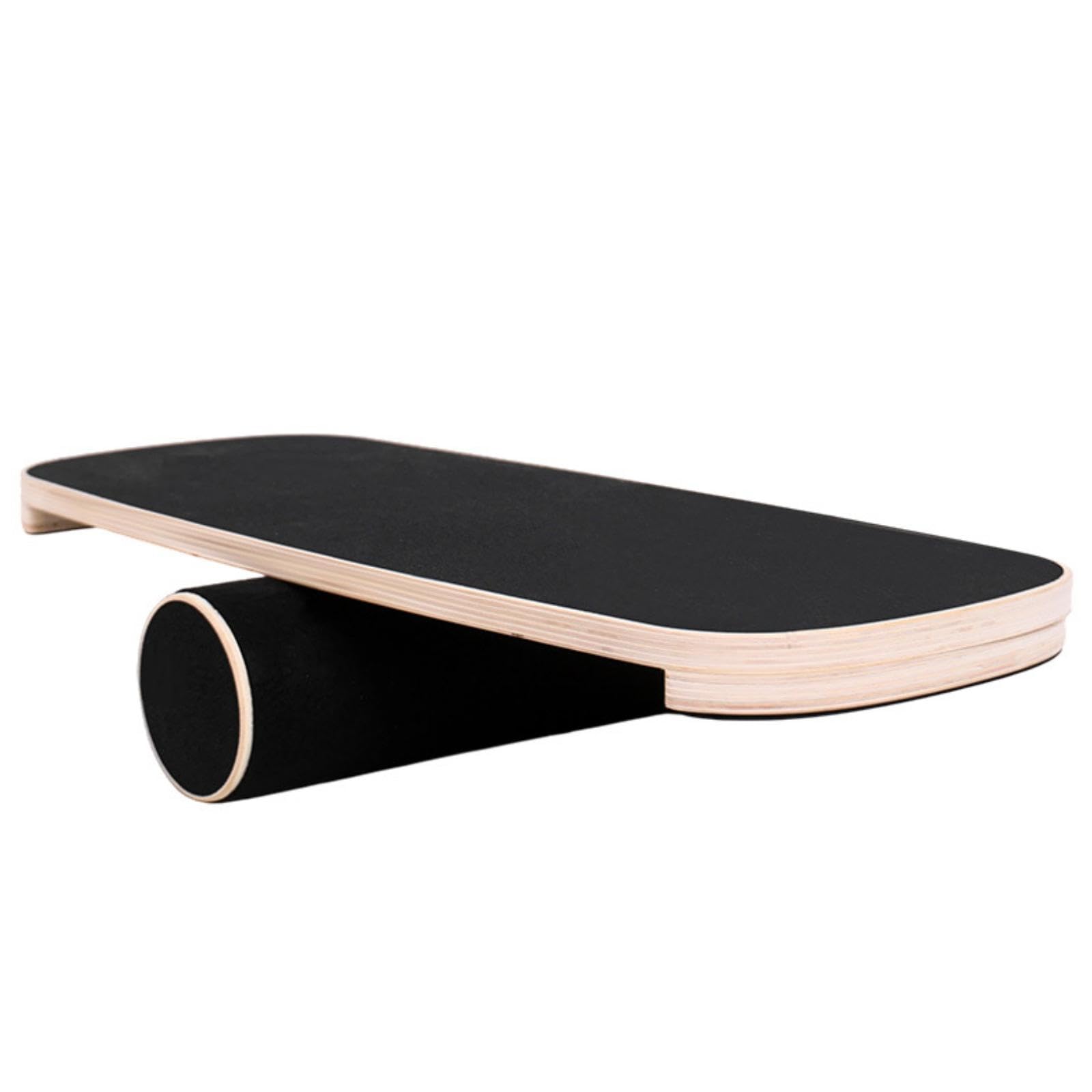 Balance Board Ausilio di Equilibrio in Legno con Rullo per Allenamento Stabilità Training Esercizio Equilibrio Portatile Adatto Sport