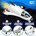 AuntyFey Space Rocket Ship Toys for Kids, Space Toys Shuttle for Kids 3-5-7 with 2 Astronaut Figures, Spaceship with Glowing & Sound Effect, Educational Stem Gift for Boy Girl