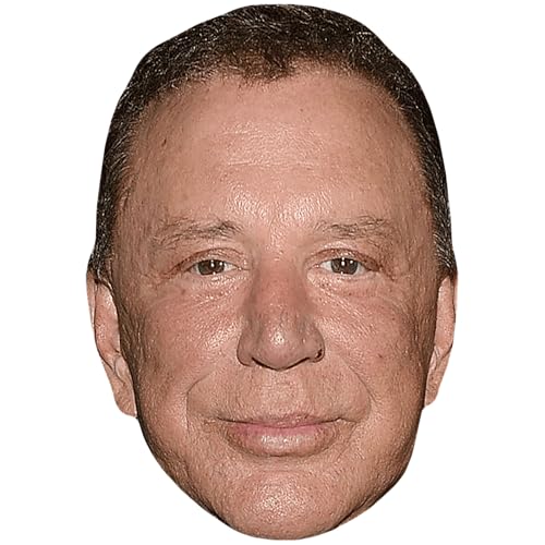 Mickey Rourke (Smile) Mascaras de Personajes Famosos, Caras de Carton