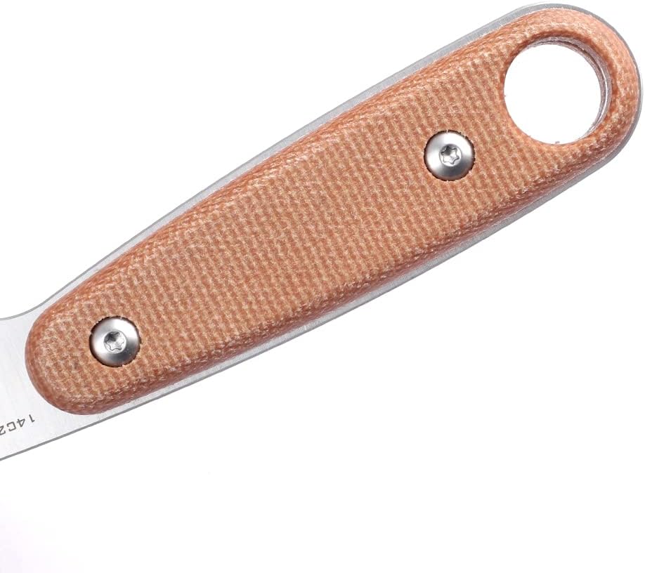 fixed blade knife, with 3.3 ''14C28N blade linen handle, Kydex sheath, suitable for EDC outdoor carrying