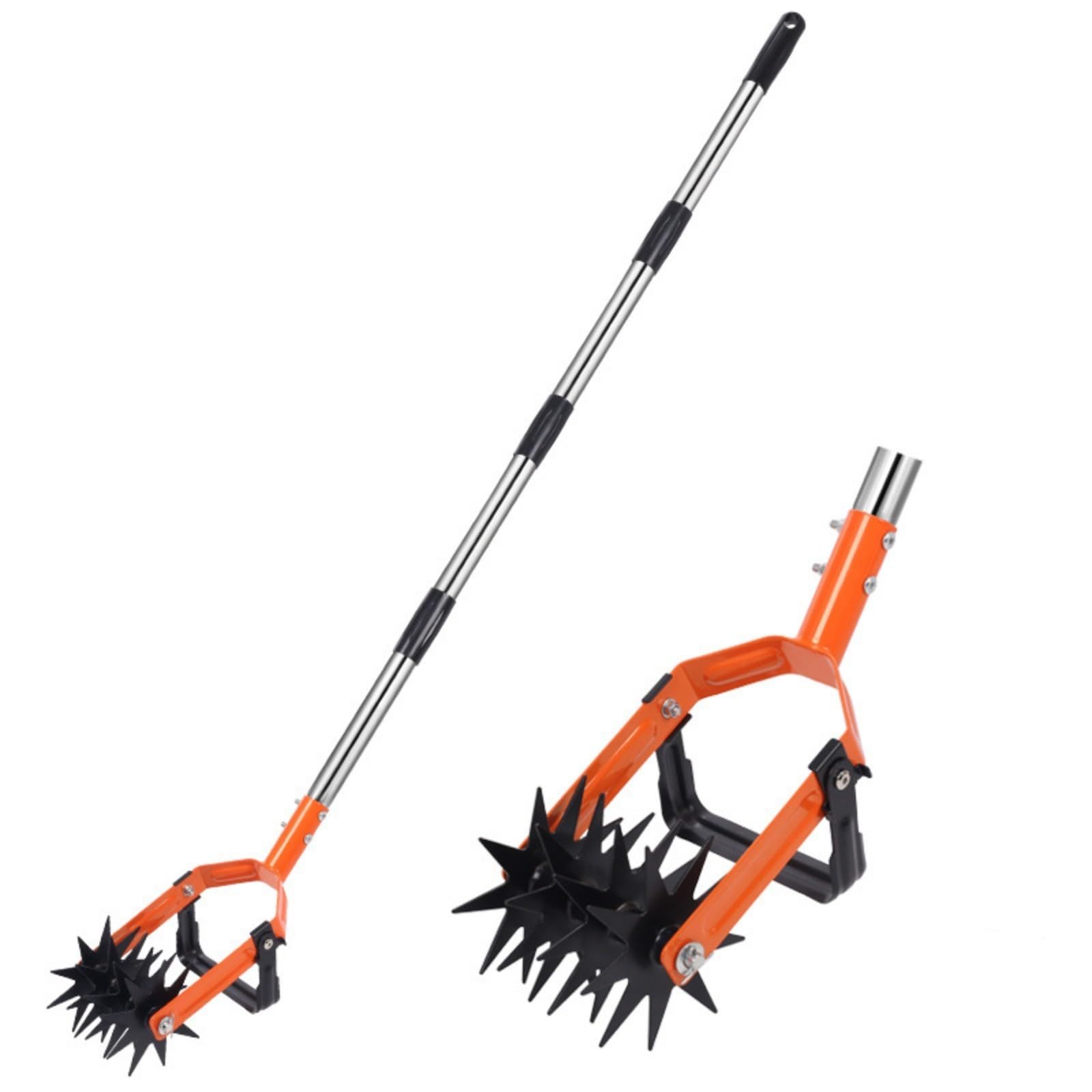 Tiller rotativo profesional con 4 dientes y cultivador de revestimiento electroforético para longevidad rotativa para jardinería