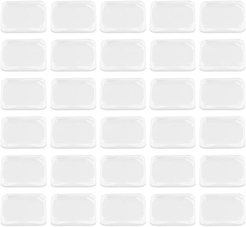 Caja de plástico 100 unids SD Card Holder - Plástico transparente de almacenamiento de almacenamiento transparente tarjeta de memoria titular de la