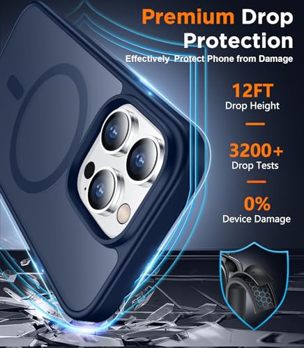 Coque iPhone 14 Pro Max bleu pour un quotidien actif sans traces ni rayures