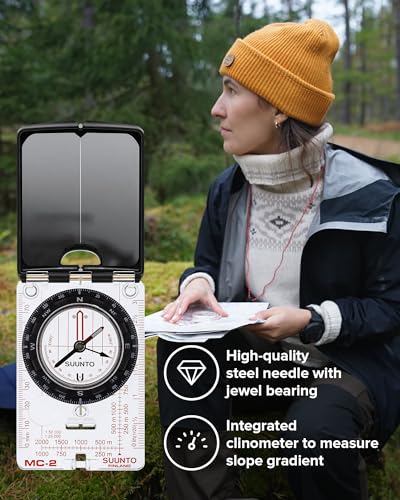 Image of SUUNTO MC-2 Compass: Top-of-The-line Compass for Professionals & serious Hikers