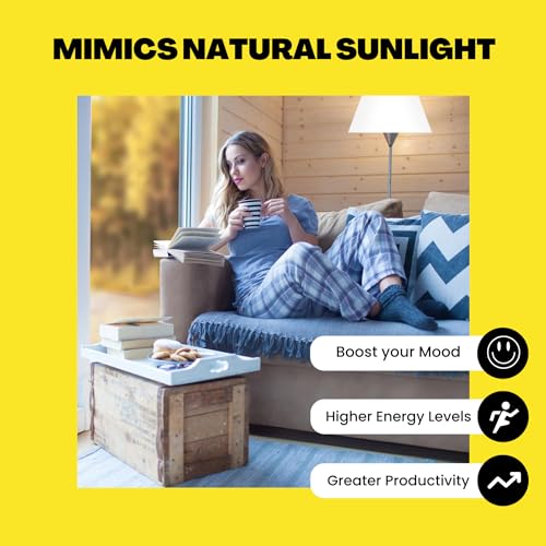 Norb SUN-A19-9W Everyday Sun Light Bulb - Full Spectrum Wellness Lighting With Sun-Mimicking Technology thumb #2