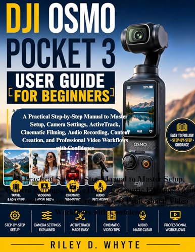 Guide DJI Osmo Pocket 3 beginners pour comprendre les menus en anglais - 2