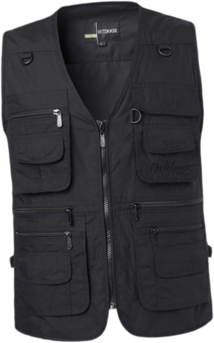 Fishing Vest with Multiple Pockets, Fly Fishing Vest, Fishing Jacket for Hiking And Outdoor Activities