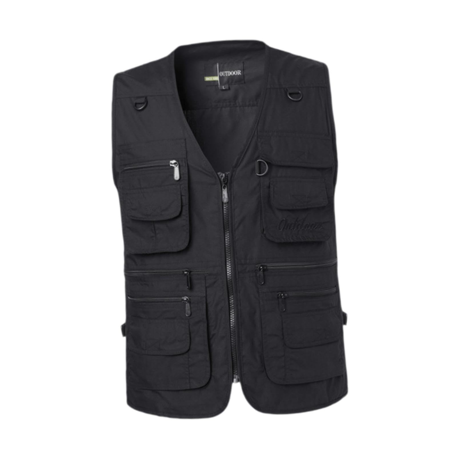 MERIGLARE Gilet de Pêche, Veste de Pêche à La Mouche, Gilet de, de Randonnée et de Photographie.