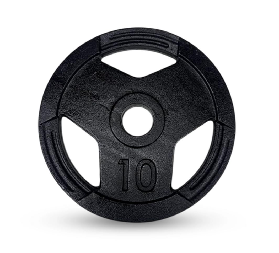 Anilha Olimpica Sport Furo 51mm Preta Peso:10kg