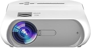 Projector 200 ANSI Built-in Speaker 1080P Supported Portable Mini Movie Projector Keystone Correction Video Projector Compatible With USB Drive, SD Card, Laptop, TV Stick, Smartphone Home Theater