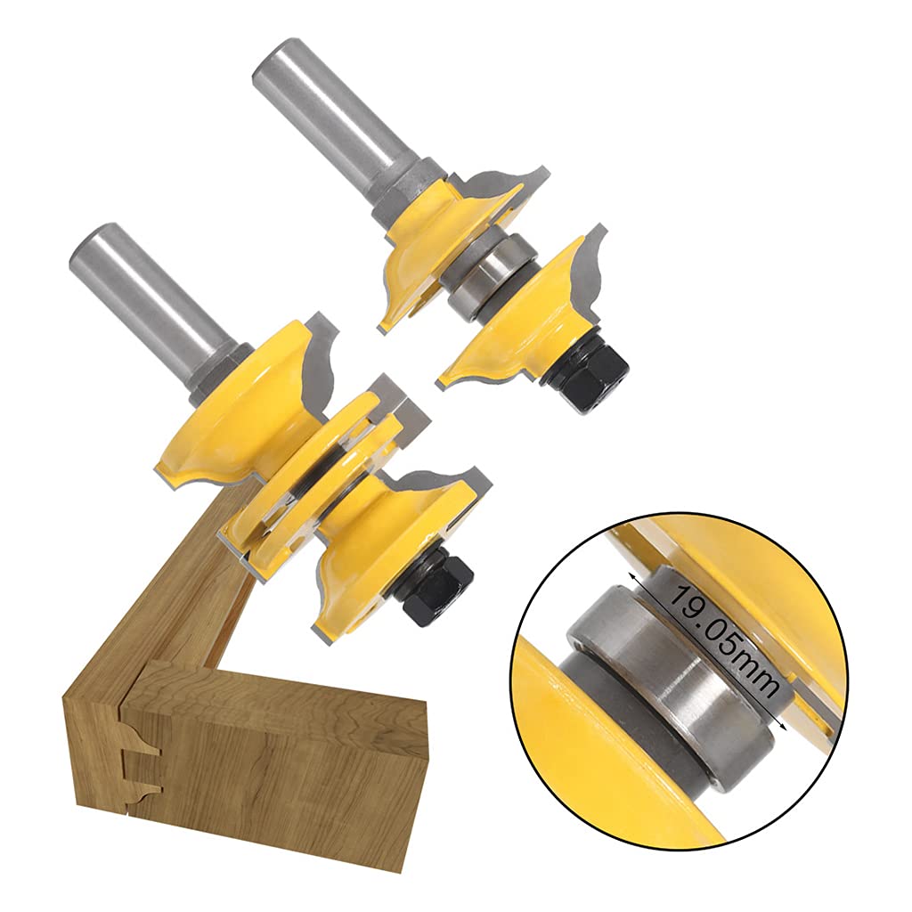 Fraise à tige de 12 mm pour portes intérieures. Une belle fraise stable et durable