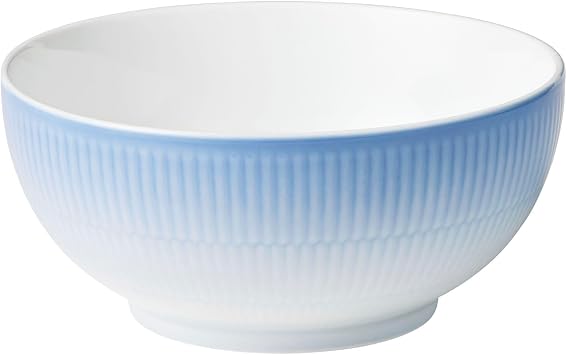 Royal Copenhagen Iris Bowl 1085945 Plate, Diameter 7.1 x Height 3.3 inches 18 x 8.5 cm, Blue