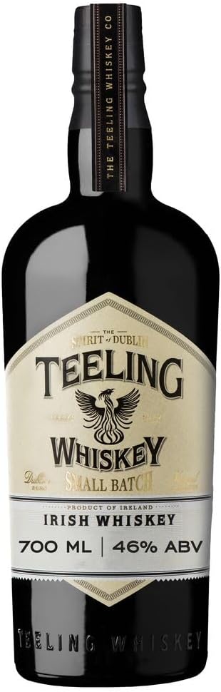 Small Batch Irish Whiskey, 46% ABV, 70cl / 700ml, Matured in Ex-Bourbon Barrels and Finished in Central American Rum Casks