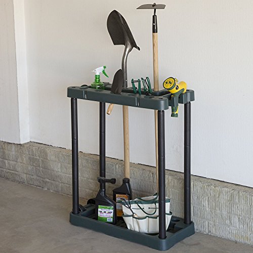 Garden Tool Organizer - Utility Rack, Holds Yard Tools - Garage Organizers and Storage Home Essentials by Stalwart - 40 Yard Tools, UNIT - Image 4