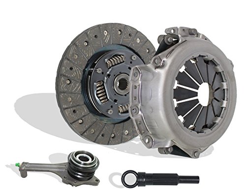 Clutch Kit With Slave Compatible With Lancer Oz Rally Edition Ls Es 2.0L l4 GAS SOHC Naturally Aspirated 2.0L l4 GAS DOHC (5 Speed Trans; 05-122S)