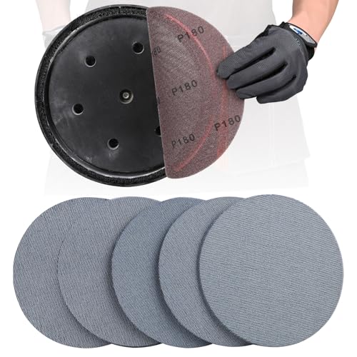 25 Pcs 9 Inch Ceramic Mesh Sanding Disc for Drywall Sander 180 Grit