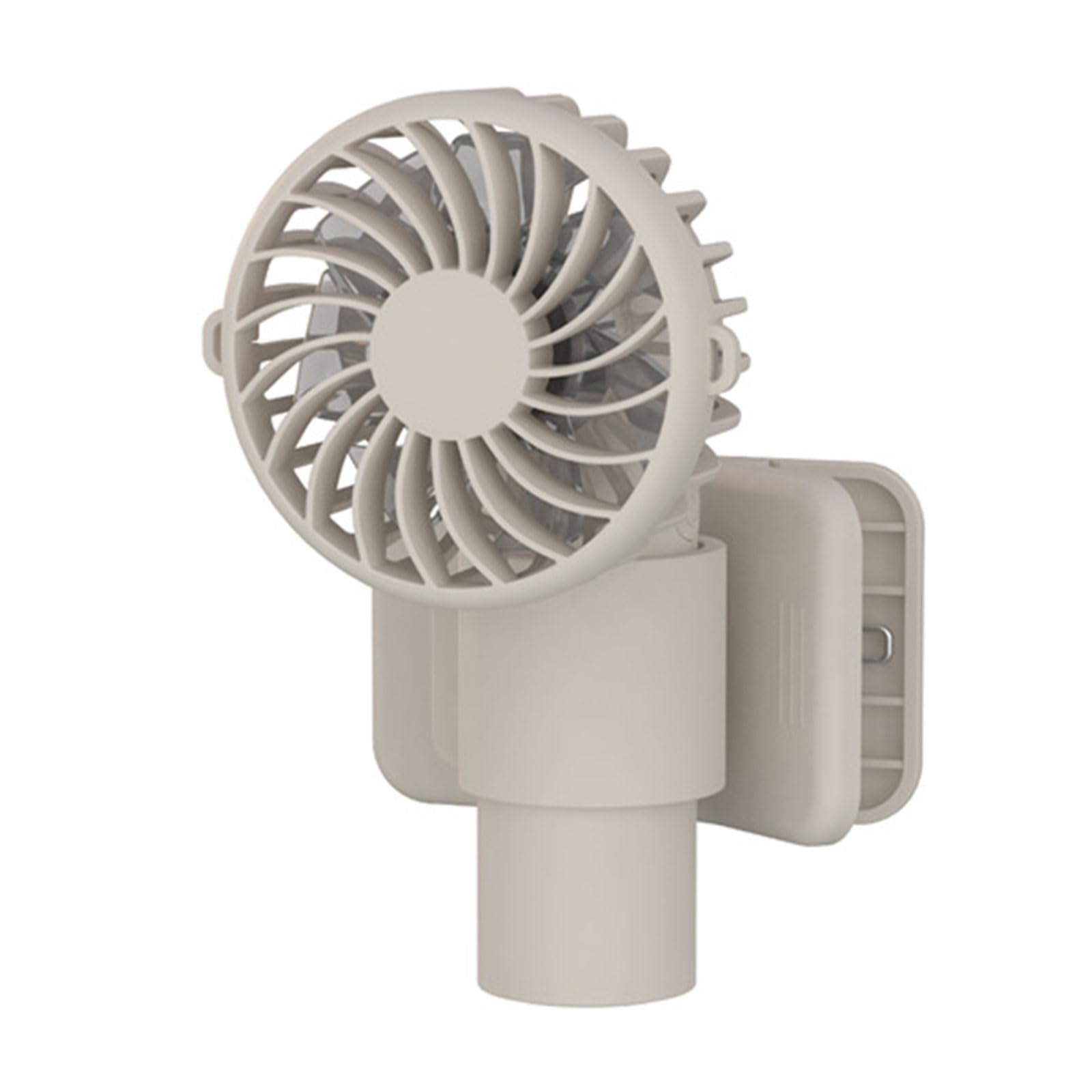 TAZIZI Clip on Cooling Fan Desktop Small Umbrella 1000mAh Desk Small Table Suitable for Camping Camping