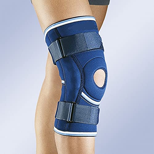 Rodillera de neopreno flexo-extensión (32 cm altura) con articulación lateral. (S-34-36 cm.)