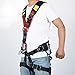 HaoFst Climbing Harness,Full Body Safety Harness Safe Seat Belt for Outdoor Tree Climbing Harness, Mountaineering Outward Band Expanding Training Caving Rock Climbing Rappelling Equip