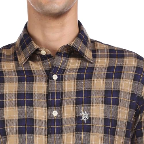 Image of U.S. POLO ASSN. Men's Cotton Regular Casual Shirt