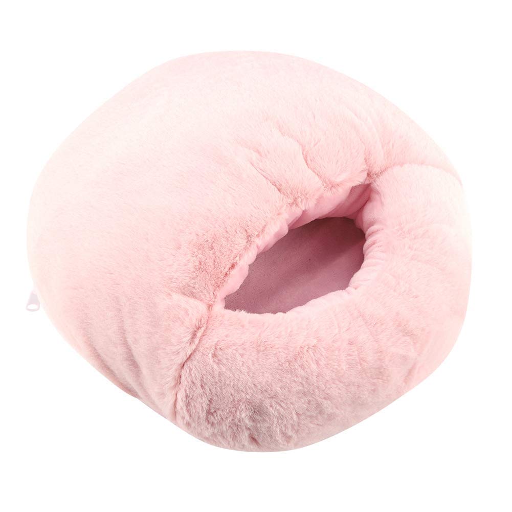 Scaldapiedi USB, Scaldapiedi Riscaldati Elettrici Scarpe Riscaldanti per Scarpe Invernali Riscaldate in Peluche Temperatura: 50 ℃ -60 ℃(Rosa)