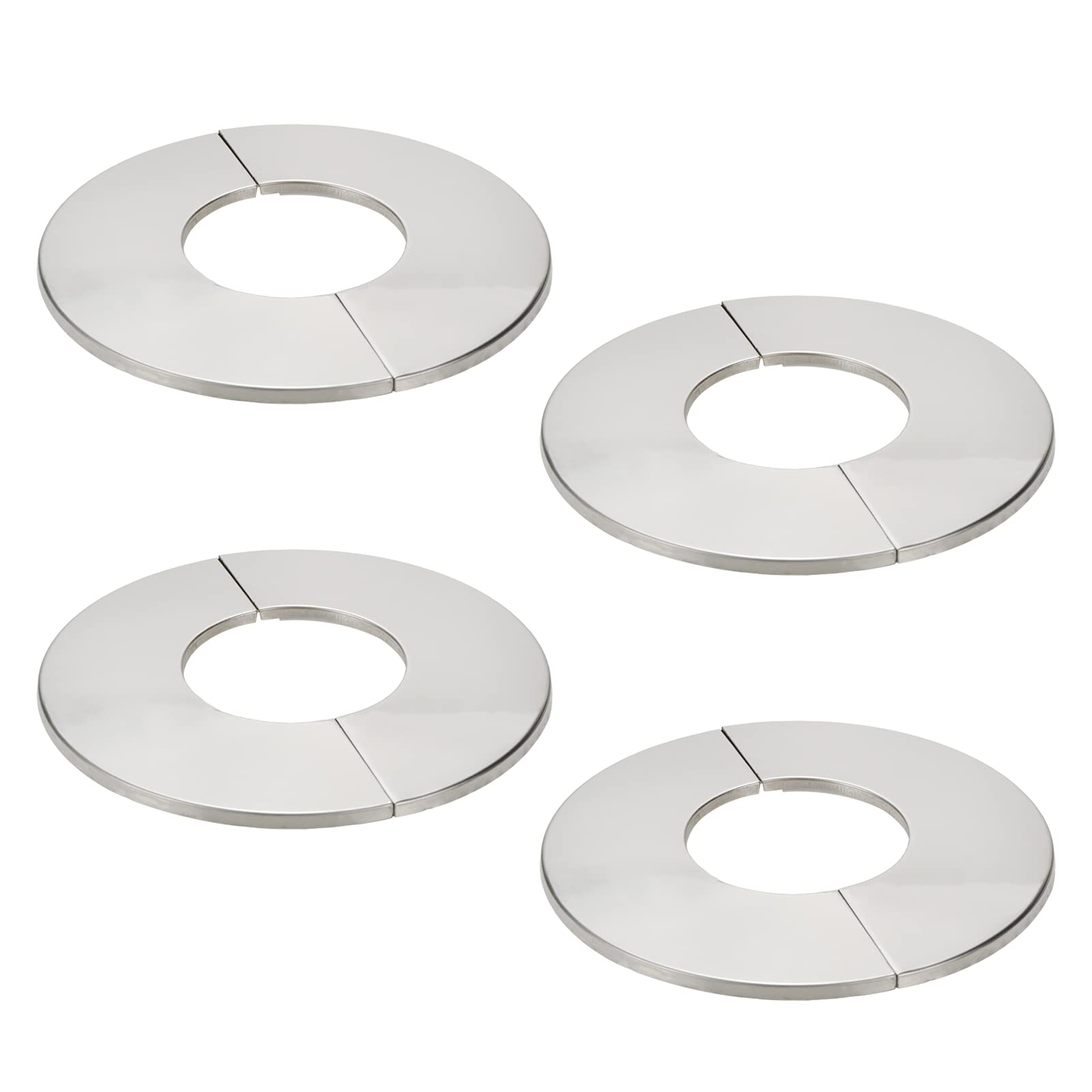 Bride fendue inox 61mm pour stopper vibrations et jeu des tuyaux