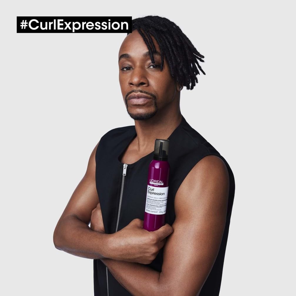 L'OREAL PROFESSIONNEL - Curl Expression - Tous Types de Cheveux Bouclés - Hydrate, Définit & Protège - Boucles 11 Fois Mieux Définies