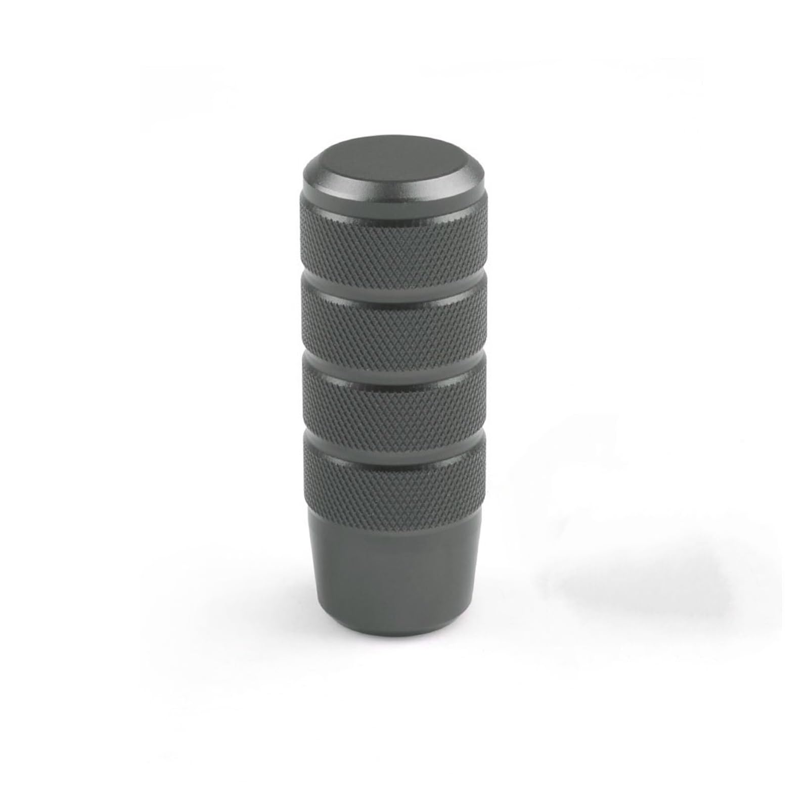 Ningruibhd Gray Stick Ball Head Change Lever 95Mm Universal Non-Slip Gear Shift Knob Manual Transmission Aluminum Knurled Shifter Lever Knob