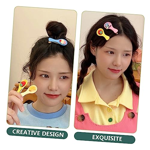 Épingles à cheveux filles maintien doux forme cuillère